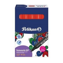 Pelikan Permanente 420 Rojo x10