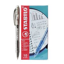 Stabilo Liner Bolígrafo x10