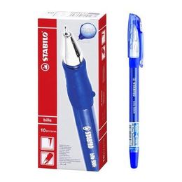 Stabilo Bille Bolígrafo Azul 10-pack