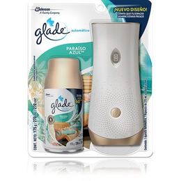 Glade Automático Paraíso Azul Kit